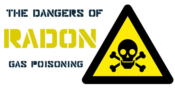 What are some signs of radon poisoning?
